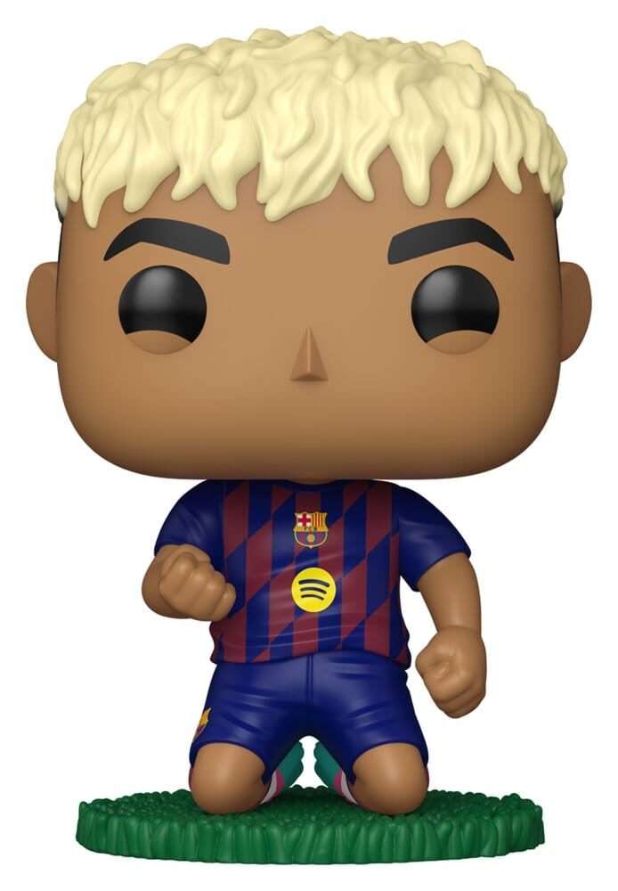 Fc Barcelona Pop! Football Vinile Figura Lamine Yamal 9 Cm Funko