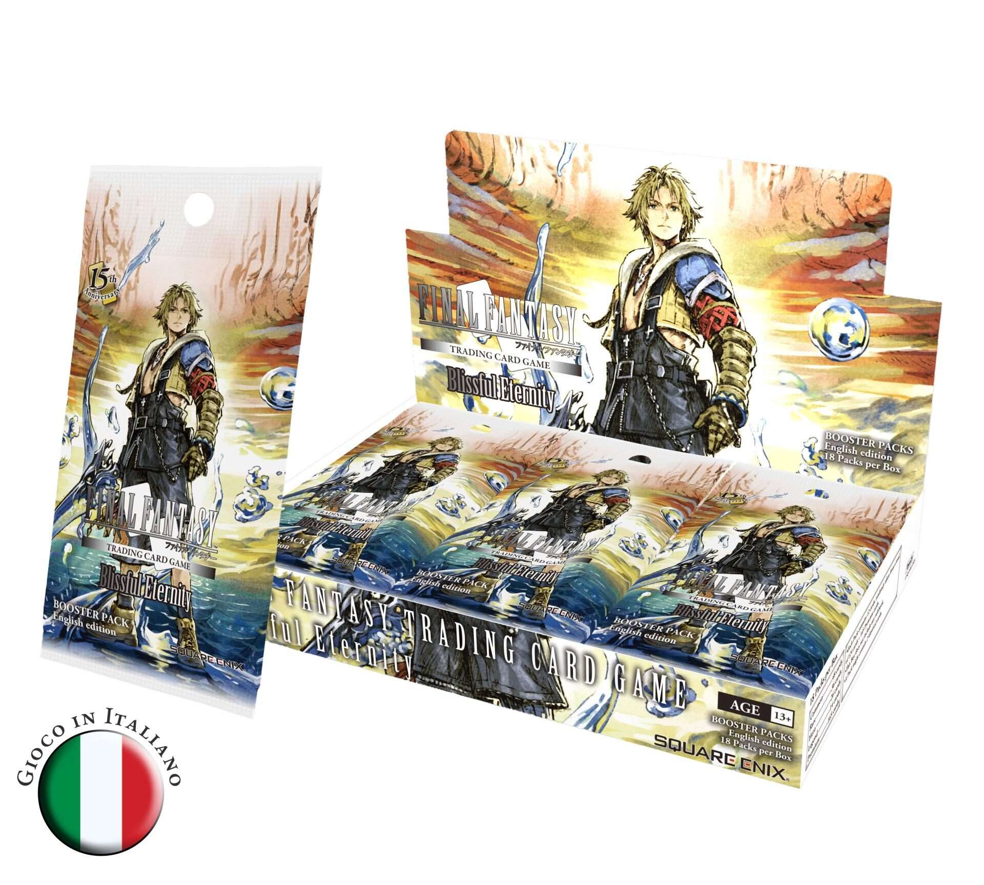 FFTCG OPUS 29 BLISSFUL ETERNITY BOX (18) Gioco Di Carte Collezionabili SQUARE ENIX