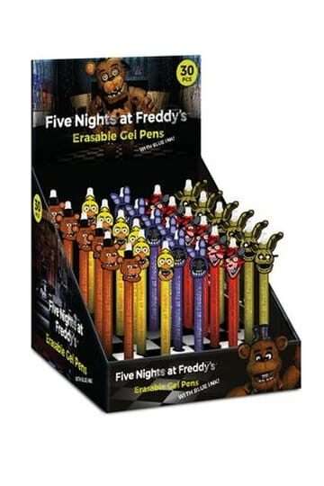 Five Nights At Freddy’s Erasable Gel Pen Decayed Pyramid International