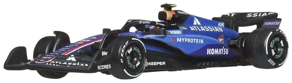 Formula 1 Hot Wheels Premium Die-Cast Vehicle 1:64 Team Williams: Driver 1 Mattel