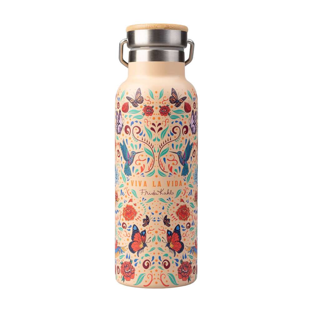 Frida Kahlo Long Live Life Acciaio Inossidabile Bottiglia 500ml Erik
