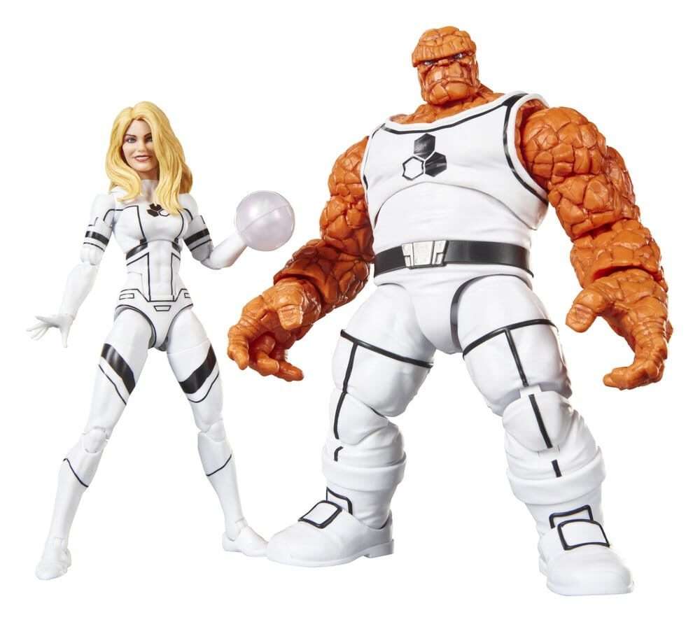 Future Foundation Marvel Legends Action Figure 2-Pack The Thing & Invisible Woman 15 Cm Hasbro