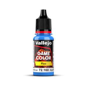 GAME COLOR FLUO BLUE 72160 COLORI VALLEJO