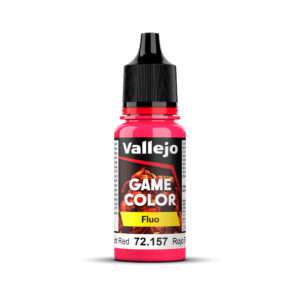 GAME COLOR FLUO RED 72157 COLORI VALLEJO