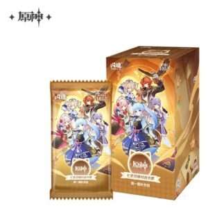 Genshin Impact Trading Carte Gioco Series 1 Blind Box Display (18) *chinese Version* Mihoyo