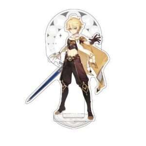 Genshin Impact Traveler Theme Series Character Acrylic Figura Traveler Aether 14 Cm Mihoyo