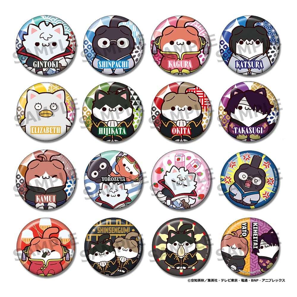 Gintama Mega Cat Project Nyantama! Pins 3 Cm Blind Box Megahouse