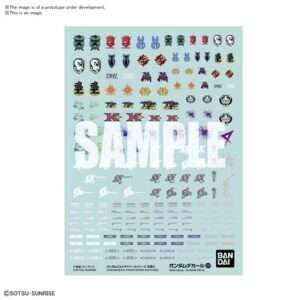 GUNDAM DECAL 124 BUILD DIVERS MULTI 1 MODEL KIT BANDAI MODEL KIT