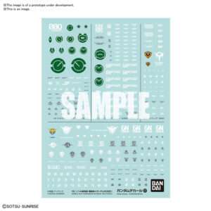 GUNDAM MODEL KIT DECAL 127 GUNDAM 00 MOVIE MULTI 1 BANDAI