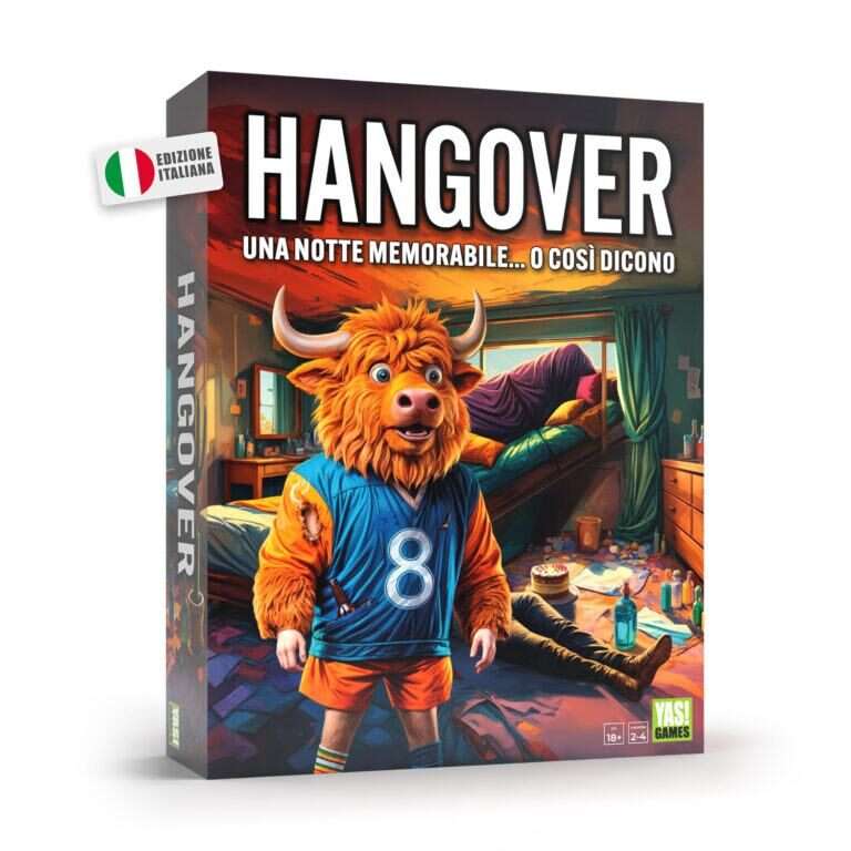 HANGOVER - VERSIONE ITALIANA Gioco Da Tavolo YAS! GAMES