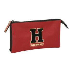 Harry Potter Hogwarts triple pencil case Safta