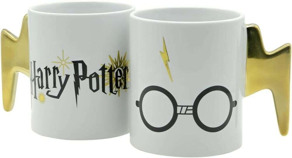 Harry Potter Mug Glasses Lightning Handle 460 Ml Geda Labels