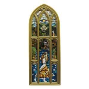 Harry Potter Resin Plaque Mermaid Stained Glass Window FaNaTtik
