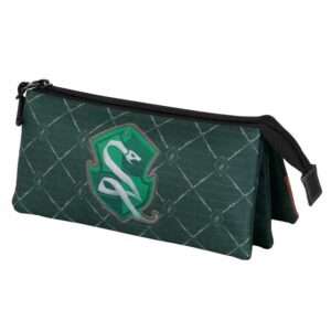 Harry Potter Slytherin triple pencil case Karactermania