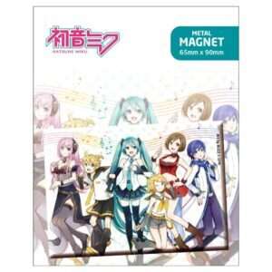 Hatsune Miku E Friends Metal Magnet Magneti Popbuddies