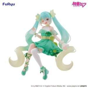 HATSUNE MIKU LIME NOODLE STOPPER FIG Figura Furyu