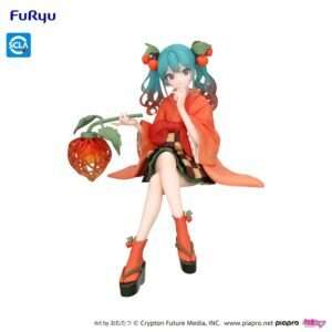 Hatsune Miku Noodle Stopper Pvc Statua Flower Fairy Winter Cherry 15 Cm Furyu