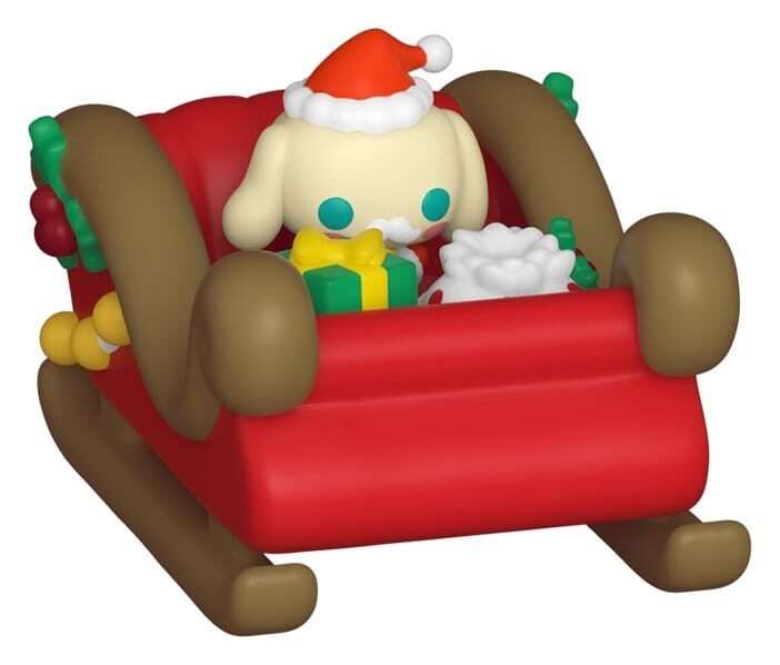 Hello Kitty Bitty POP! Rides Vinyl Figure Holiday- Sleigh With CMRL 2 Cm Funko