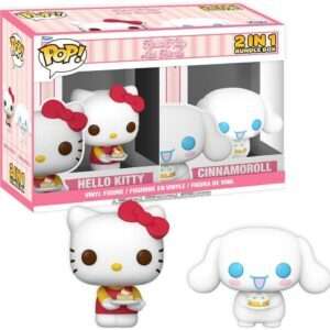 Hello Kitty Esclusiva Box Cinnamoroll & Hello Kitty Con Cake Assembled Funko