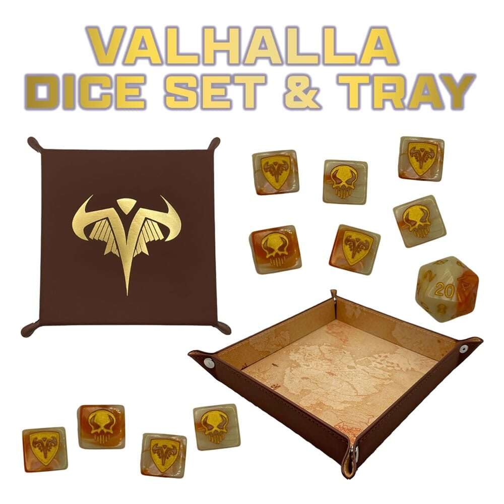 Heroscape Dice & Tray Set Valhalla *English Version* Renegade