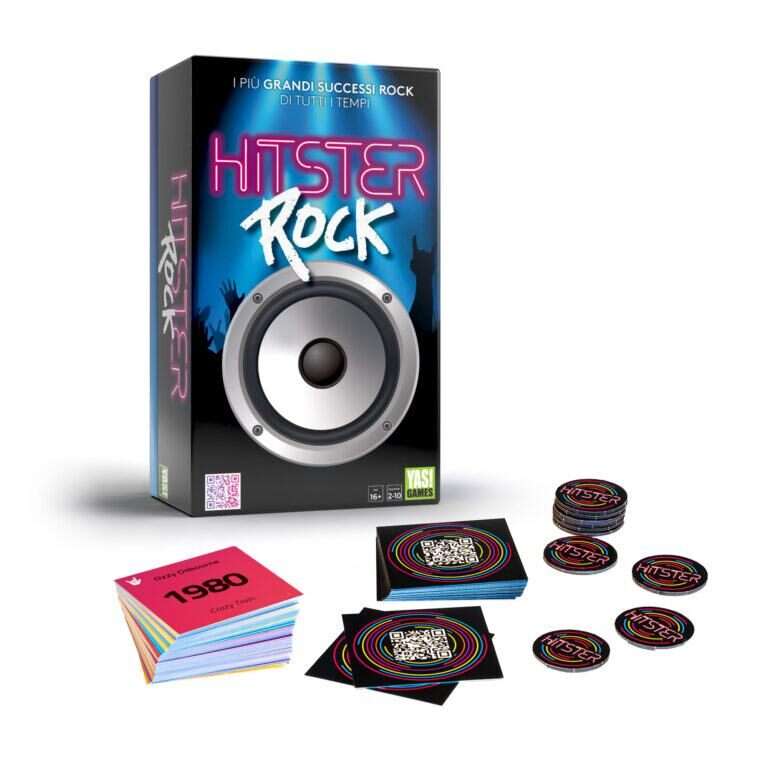 HITSTER ROCK - VERSIONE ITALIANA Gioco Da Tavolo YAS! GAMES