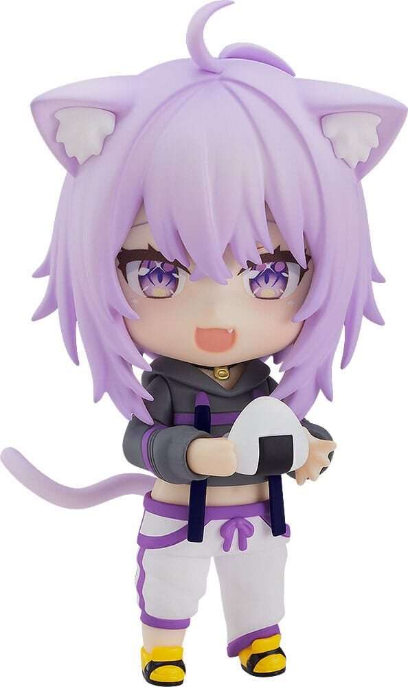 Hololive Production Nendoroid Action Figura Nekomata Okayu 10 Cm Good Smile Company