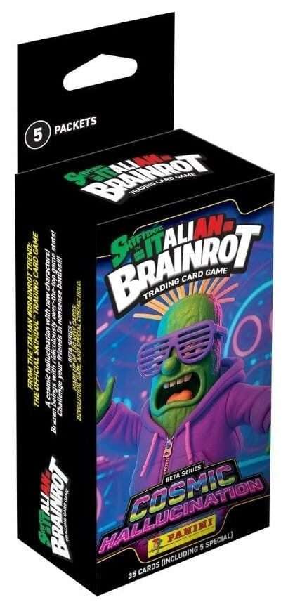 Italian Brainrot Trading Cards Series 2 Eco-Blister *English Version* Panini