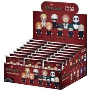 JUJUTSU KAISEN BAG CLIP BLIND BOX DISPLAY (24) Moschettone MONOGRAM