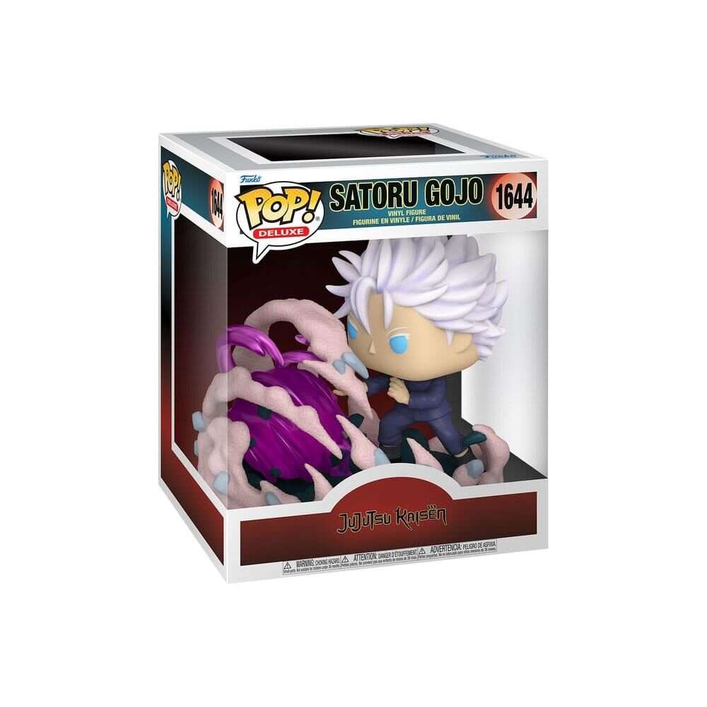 Jujutsu Kaisen Pop! Deluxe Vinile Figura Gojo (ht:purple) 9 Cm - Funko Scatola Rovinata