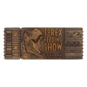 Jurassic Park Replica 1/1 Feeding Show Ticket FaNaTtik