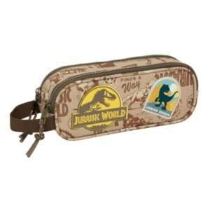Jurassic World double pencil case Safta