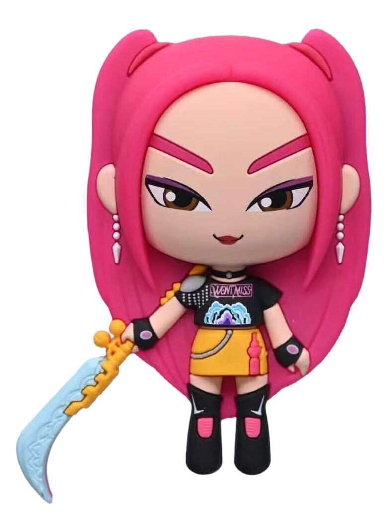 K-POP DEMON HUNTERS MIRA 3D FOAM MAGNET Magneti MONOGRAM