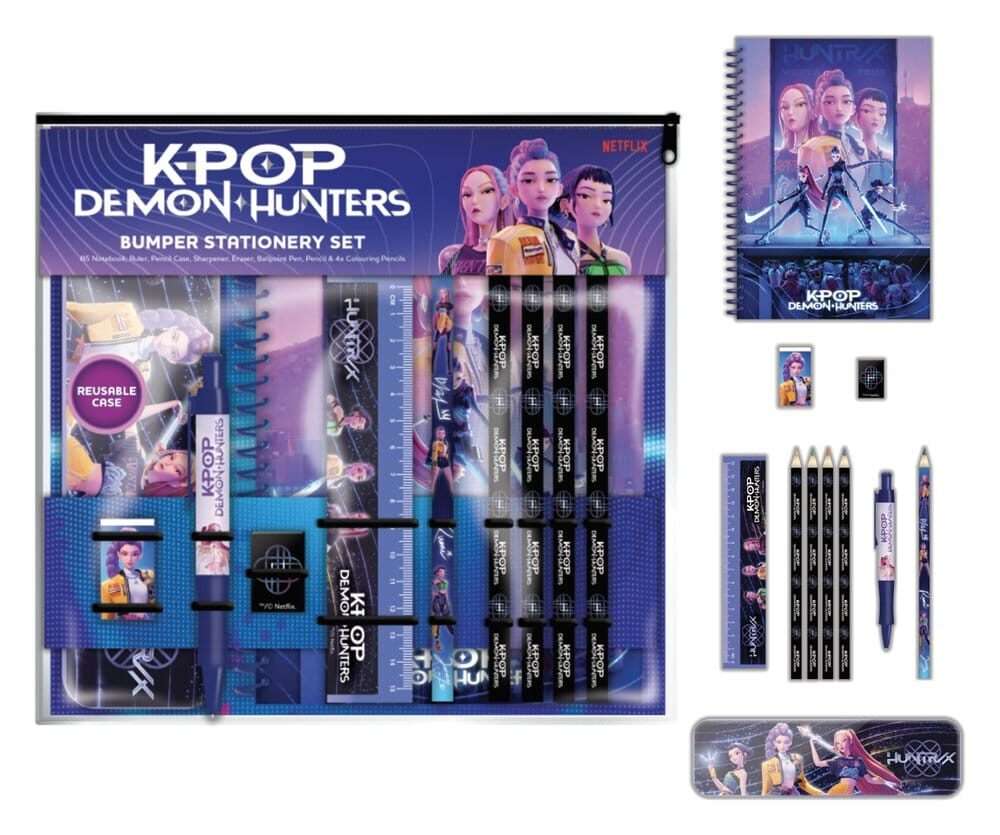 K-POP DEMON HUNTERS STATIONERY SET Cancelleria PYRAMID INTERNATIONAL