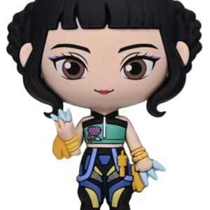 K-POP DEMON HUNTERS ZOEY 3D FOAM MAGNET Magneti MONOGRAM
