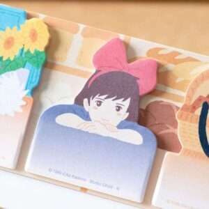 KIKI DELIVERY SKIKI, JIJI, LICY MEMO SET Cancelleria Studio Ghibli