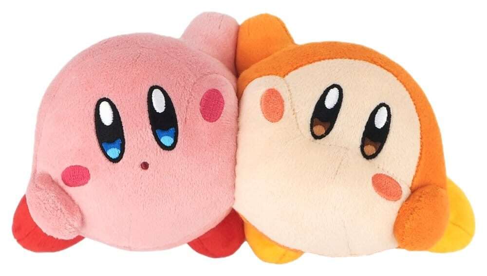 Kirby Plush Figure Kirby & Waddle Dee Best Friends 11 Cm Sanei