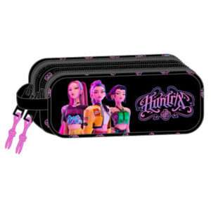 KPop Demon Hunters Negra 3D double pencil case Safta