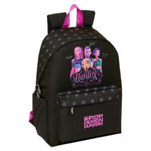 Kpop Demon Hunters Negra backpack 14,1 inches Safta