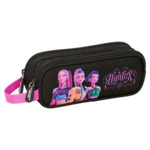 Kpop Demon Hunters Negra double pencil case Safta