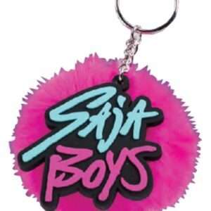 Kpop Demon Hunters Pom Pom Portachiavi Saja Boys Blue Sky Studios