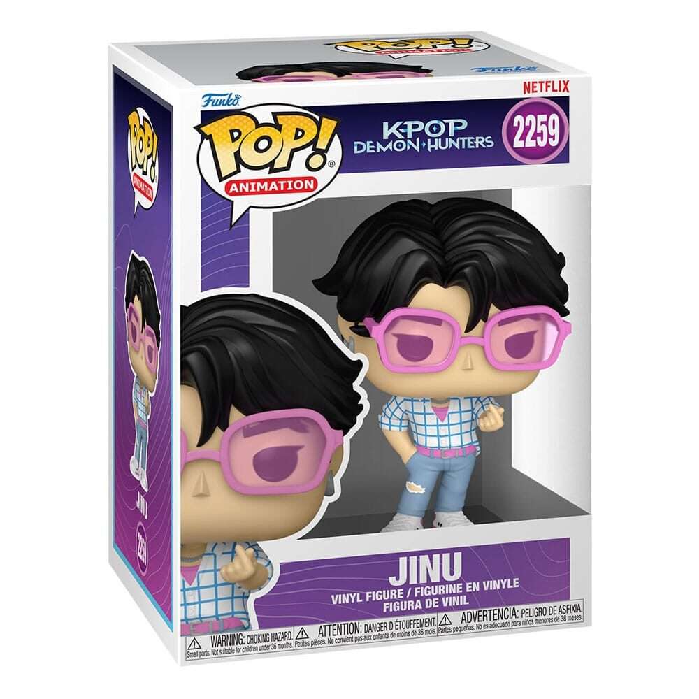 Kpop Demon Hunters Pop! Animation Vinile Figures Jinu 9 Cm Funko