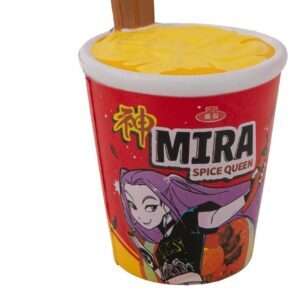 Kpop Demon Hunters Squishy Anti Stress Figura Mira Spice Queen Noodles Cinereplicas