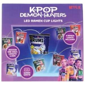 KPop Demon Hunters String Lights Ramen Blue Sky Studios