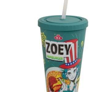 KPop Demon Hunters Tumbler Zoey Hamburger Cinereplicas
