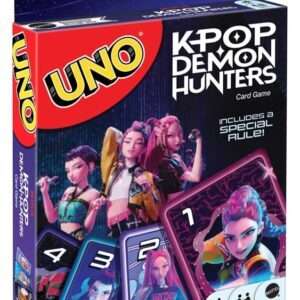 KPop Demon Hunters UNO Card Game Mattel