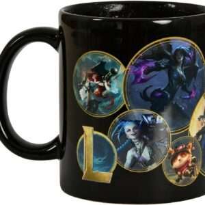 LEAGUE OF LEGENDS CHAMPIONS HEAT CHANGE MUG Tazza PYRAMID EUROPE