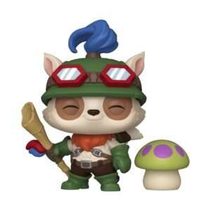 League Of Legends Pop!&buddy Games Vinile Figura Teemo W/shroom 9 Cm Funko