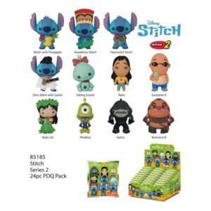 Lilo & Stich Pvc Bag Clips Stich Series 2 Con Figure Int.