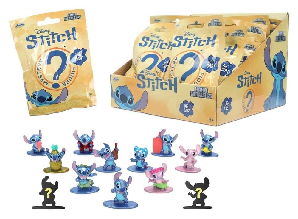 Lilo & Stitch Nanofigs Mini Figures Stitch Blind Box Jada Toys