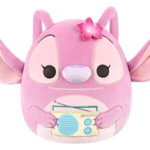 Lilo & Stitch Squishmallow Plush Figure Angel With Boombox 20 Cm Jazwares